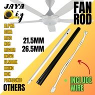 REMOTE CONTROL 21.5mm/26.5mm Long Ceiling Fan Rod Downrod REGAIR INOVO KDK KHIND PANASONIC Alpha NSB