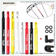 MAGICIAN Bicycle Valve Adapter, Stainless Steel Universal Bike Valve Extender, Accessories Bicycle A
