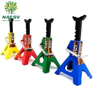 NAESV Metal Jack Stands, Lift Pair Rack Height Adjustable Simulation Jack Stands, 3 Ton 6 Ton Truck 