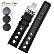 LACatvin for Tissot T91 leather strap 1853PRS516 Motorsports series Chopard watch strap