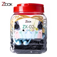 Handsfree Macaron Zbox Earphone Macaron 1 Toples Isi 50