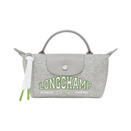 2024 New Arrivals Longchamp Women Bags Handbags Le Pliage Collection Universite POUCH bag Grey Navy- Canvas