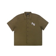 308 ABSLTUNSCRD SHIRT PAJAMAS AU 308 - OLIVE