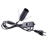 POP 1 8m Power Cord Cable E14 Socket Lamp Base With Switches Wire For Salts Lamp