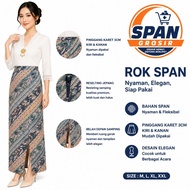 WHOLESALE SPAN 7 Batik Hijab Span Skirts Polite, Elegant, and LuxuriousYANGs