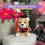 (Add-On) Graduation Bears Lotso Cute Bears Convocation Bear Add-on In Bouquet