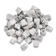 CNC Meja Putar Pinion Baharu untuk Servo Standard HUINA 1550 1580 1592 Naik Taraf Bahagian Casis RC 