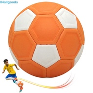 ALLGOODS Youth Football, Orange Recreational Curve Soccer Ball, Great Curve Lines Sport Toy Game Gif
