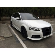 Audi A3 `09~`12 RS Style Front Bumper W/Black Grille