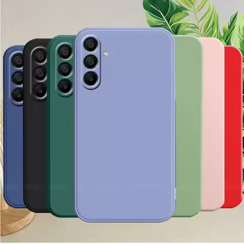 For Samsung A16 Case Cover Samsung Galaxy A16 A06 A36 A26 A56 Capas Original Liquid Silicone Soft TP