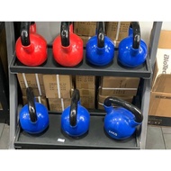 8kg kettlebells, also known as kettlebells, lime kettlebells, book handle dumbbells made of solid ca