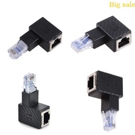 Mar 90 Degree Ethernet LAN RJ45 Male to Female Right Left Up Down Angle