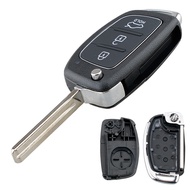 3 Buttons Car Remote Key Shell Case Replacement Fit for Hyundai / Santa / Fe Sonata-/ Tucson- Accent