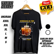 (DKO) T-shirt HAPPY ICE TEA IN THE FASTING MONTH