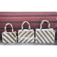 Beg anyaman handmade malaysia pelbagai size/ beg vintage.