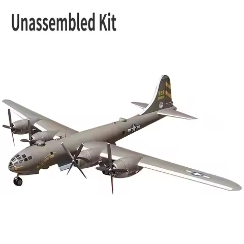 1/47 Scale Paper Aircraft Plane Model B-29 SuperFortress Bomber Paper Models For Collection Handmade