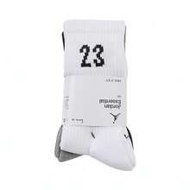 3 คู่ U J ESSENTIAL CREW ถุงเท้ากีฬา DA5718-911 สำหรับผู้ชายและผู้หญิง