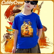 CubbyCrew Brand New Cool The Bad Guys Mr. Wolf Printing For Boys and Girls Neck Round Fitted Cotton 