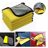 ** Ready Stock * 30X30cm Microfiber Cloth Car Wash Cloth Car Wash Cloth Car Wash Cloth Detail Wipe