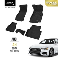 3D ROYAL Car Mat Audi A6 C8 (2018 - Present)