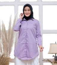 Tunik polos lilac tunik warna lilac terbaru terlaris tunik toyobo