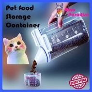 Pet Food Storage Container 2.3L Pet Food Dispenser Container