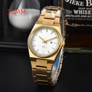 Little Red Book Quartz Watch Summer Couple Quartz Watch Calendar Ice Blue Fashion Steel Band Watch