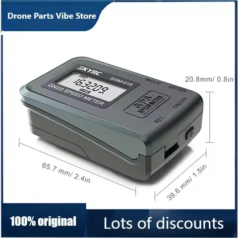 Fy1pcs new SKYRC GSM-015 GSM020 GNSS High Precision GPS Speed Meter for RC Drones FPV Multirotor RC 