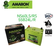 [Installation Provided] Amaron Go NS60L  55B24L  Car Battery Bateri Kereta  Vios Yaris  City Civic C