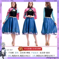 Frozen Anna Dress Ladies Adult Performance Costume Cosplay Halloween