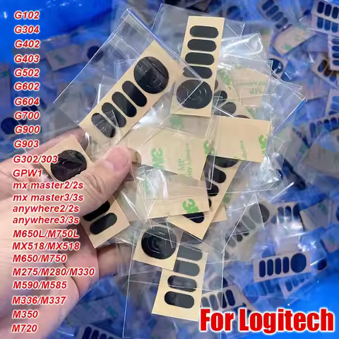 1Set For Logitech Mouse Foot Pad Non-slip Sticker G102 G302 G304 G402 G403 G502 G903 Mx Master 2 2s 