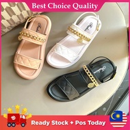 BCQ Flat Sandal Women Kasut Perempuan Sandal Murah Kasut Wanita Murah