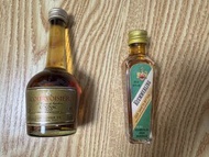Courvoisier Cognac & Kuemmerling Bitter Miniatures