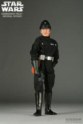 【多金魚】全新 Sideshow Star Wars 星際大戰 Commander Praji 帝國軍 指揮官