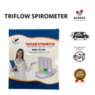 TRIFLOW SPIROMETER RESPIRATORY EXCERCISER (3-BALL)
