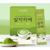 T’Zen Matcha latte powder sticks 14.5gx7(101g)