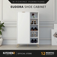 KitchenZ Eudora Series 3Ft Shoe Cabinet With Door Kabinet Kasut Shoe Rack Cabinet Kasut Rak Kasut Be