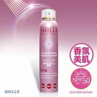 【SHILLS 舒兒絲】 很耐曬防曬冰鎮噴霧-美肌玫瑰金 美肌香氛(180ml/瓶)