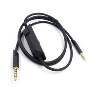 [Selling] Black Audio Earphone Cable for Logitech Astro A10 A40 G233 G433 Gaming Headset wired headphones Audio Cable