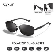 Cyxus Classic Metal Polarized Sunglasses For Women/Men UV Protection Fashion Glasses 1026