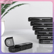 [Beautyoufeel] Portable Pill Box 7 Days Organizer 21 Grids 3 Times One Day Medicine Case New