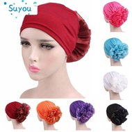 SUYOUPH Muslim Turban Hat Women Turban Head Scarf Head Wrap