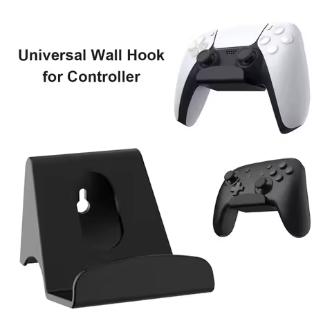 Video Game Controller Headset Hanging Stand Holder Controller Headset Holder Stand for PS4 PS5 Xbox 