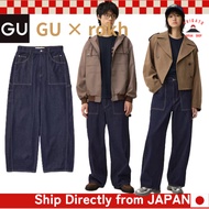 GU Barrel-leg Painter Jeans by rokh Unisex【Direct from Japan】