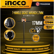 INGCO T-Handle Socket Wrench 17MM HTSWB1708 | JF TRADING