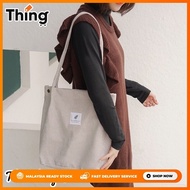 Kstyle Fashion Women Casual Korean handbeg wanita Top Seller Canvas Shoulder Bag Handbag  (9134)