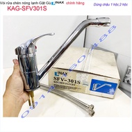Vòi rửa chén bát LInax chính hãng SFV-301S Sales 30% giá tốt chất lượng tốt Vòi chậu nóng lạnh Lina