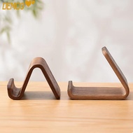 [DEMO3] Phone Holder, Small Wooden Business Card Display Rack, Solid Desktop Decoration Stable Deskt