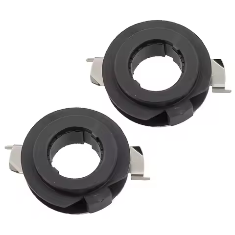 2pcs H7 Headlight Bulb Base Adapter Socket Holder LED Adapter Base Headlight Socket Retainer Holder 