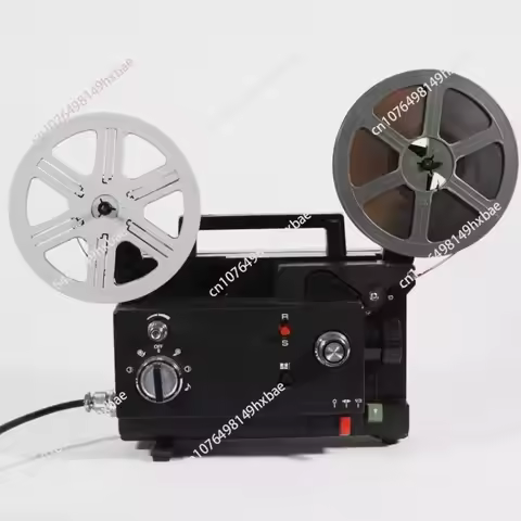 Digital Video Film Converter Super 8 & 8mm Roll Film Scanner,